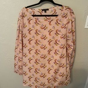 Cute fall long sleeve blouse